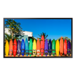 SAMSUNG ELECTRONICS OM75A – Pantalla LED Profesional / 75" (2.46 ft) / UHD 4K / 4000 nits / HDMI 2.0 y DisplayPort / Operación 24/7 / VESA 400x400 / Tizen 5.0 / MagicInfo