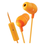 JVC HAFR-37D – Audífonos Intrauriculares / Neodimio 11 mm / Aislamiento Acústico / Espuma Viscoelástica / Diseño Ergonómico