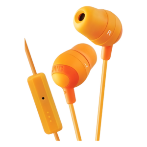 JVC HAFR-37D – Audífonos Intrauriculares / Neodimio 11 mm / Aislamiento Acústico / Espuma Viscoelástica / Diseño Ergonómico