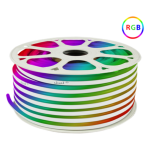 JWJ JUML-5050-03 – Manguera LED Neón RGB / 50 m (164 ft) / IP65 Interior-Exterior / Corte Cada 100 cm / 300W Máximo / Ángulo de Luz 120° / DC 45-110V