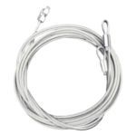 ACCESSPRO CAB-GARAGE-8X – Cable para Puerta de Garage / 1/8 Pulgada / 350 cm (11.5 ft) / Puertas hasta 8 Pies (2.44 m) / Uso Residencial y Comercial / Instalación Izquierda o Derecha