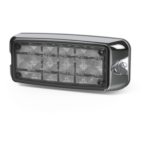 ECCO CD4080RW – Luz LED de Advertencia / 10 LED / Doble Color Rojo/Claro / 5 x 2 Pulgadas / Montaje Superficial / 12 a 24 VDC / IP Exteriores