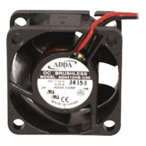 1928118 – Ventilador Axial / 40x40x20 mm / 1.57x1.57x0.79 in / Rodamiento de Baleros / 12 Vcc / 8.8 CFM