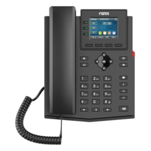 FANVIL X303W – Teléfono IP Wi-Fi / 4 Líneas SIP / Pantalla LCD Color 2.4" / Wi-Fi Dual 2.4/5 GHz / PoE / Audio HD