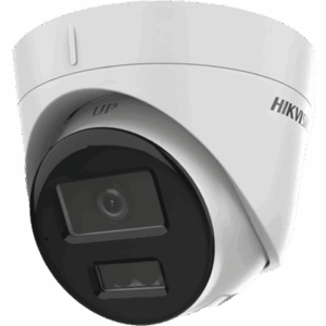 HIKVISION DS-2CD1343G3-LIUF – Cámara Turret IP / 4 Megapixel / Dual Light 30 m (98.4 ft) / Lente 2.8 mm / AcuSense Lite / Audio Integrado / IP67 / PoE