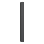 EPCOM INDUSTRIAL SDJH125 – Columna de Aluminio / Longitud 180 cm (70.9 ft) / Construcción Robusta / Canal Interno 74 mm / Base 95 mm / Videowall y Racks