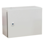 PRECISION PST-5030-30A – Gabinete de Acero IP66 / IK10 / 500 x 300 x 300 mm / Carga 45 kg / Placa Trasera Metálica / Cerradura con Llave