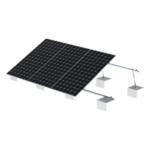 EPCOM POWERLINE VEKTOR21 – Sistema de Montaje Solar / Aluminio AL6005-T5 / Ángulo Ajustable 10°-30° / Techos Planos / Torque 11-13 Nm / Patas Frontales Ajustables
