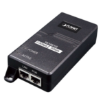 PLANET POE-165 – Inyector PoE / 802.3af/at / 30 W / Puertos 10/100/1000Mbps/2.5G/5G / Alcance 100 m (328 ft)