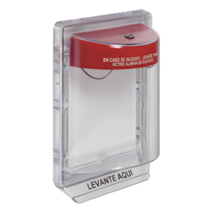 STI STI-1200-ES – Protector de Policarbonato / Alarma 95-105 dB / Rango -40°C a 116°C / Compatible ADA / Montaje Empotrado
