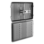 BRATECK LWTE-75 – Enclosure para Pantalla / Hasta 75" / Carga 50 kg (110 lbs) / IPX4 / Movimiento Completo / VESA 600x400