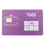 YOBI SIM10GBYOBI – SIM de Datos / 10 GB Mensuales / 12 Meses de Servicio / 2G 3G 4G 5G / Roaming EU y Canadá 15 días