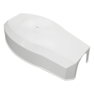 DKS DOORKING 1601-281 – Tapa Protectora / Enganche de Mástil / Compatible Modelos 1601 y 1603 / Plástico Resistente / Uso Exterior / Color Blanco