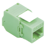 LINKEDPRO BY EPCOM LP-KJ-610-TTGR – Módulo Jack Keystone / Cat6 UTP / Terminación 180° / Toolless / 1 Puerto / Verde