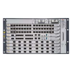 V-SOL V5600-X7 – OLT Modular Chasis / 7 Ranuras de Servicio / GPON/XGS-PON Combo / 16 Puertos GPON / Intercambio en Caliente / Redundancia 24/7