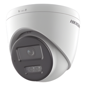 HIKVISION DS-2CD1363G2-LIU(F) – Cámara Turret IP / 6 Megapixel / Dual Light 30 m (98.4 ft) / Lente 2.8 mm / 105° / Micrófono Integrado / IP67 / PoE