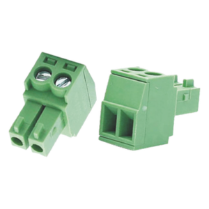 HIKVISION 101305175 – Bornera Conector Macho / 3.5 mm / 2 Tornillos / Plástico Resistente / CCTV y Control de Acceso
