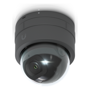 UBIQUITI UVC-G5-DOME-ULTRA-B – Cámara IP Domo / 2K 4MP / Ángulo Amplio 102.4° / IR 20 m (65.6 ft) / PoE 802.3af / Bajo Perfil Anti-Manipulación / Interior