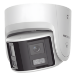 HIKVISION DS-2CD2347G2P-LSU/SL(C) – Cámara Turret IP Panorámica / 4 Megapixel / Dual Lente 2.8 mm / 180° / Color 24/7 / Luz Blanca 30 m (98.4 ft) / WDR 130 dB / IP67 / PoE