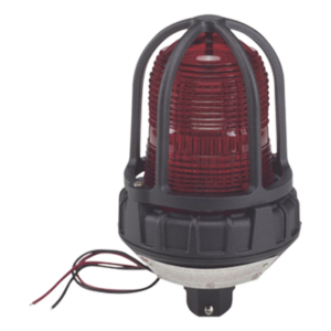 FEDERAL SIGNAL INDUSTRIAL 151XST-240-R – Luz Estroboscópica para Ubicaciones Peligrosas / 80 Flashes/minuto / Montaje en Tubería NPT 3/4" o Superficie / 240 VCA / Color Rojo