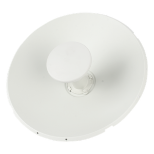 CAMBIUM NETWORKS C060900D021A – Antena direccional tipo plato / 25 dBi / 5.150-7.125 GHz / MIMO 2X2 dual-pol / IP67 / 7° haz / Acero con pintura en polvo
