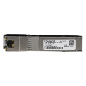 HUAWEI SFP-1000BASET – Transceptor SFP a RJ45 / 1000BASE-T / 10/100/1000 Mbps / Alcance 100 m (328 ft) / Hot-Swappable