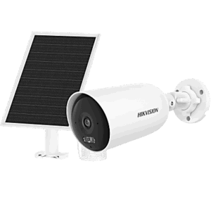HIKVISION DS-2CFS04/4G-SIM – Cámara Bala IP Solar / 4 MP / AOV / Lente 2.8 mm / Iluminación Dual 30 m (98.4 ft) / 4G / IP66