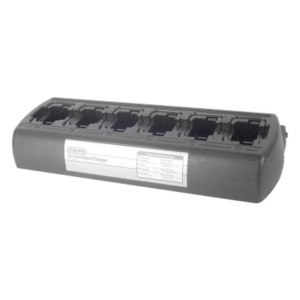 POWER PRODUCTS PP-6C-APX6000 – Multicargador de Escritorio / 6 Cavidades / Radios APX6000XE-8000XE / Baterías NNTN7034-7038 / Ni-Cd Ni-MH Li-Ion Li-Po