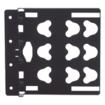 PANDUIT XG-PBRB – Kit de Soportes de Montaje para PDU / Vertical / Gabinetes FlexFusion / 6.35" Ancho x 6.59" Altura / 1.14 kg / RoHS / Negro
