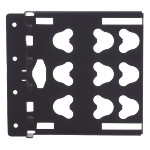 PANDUIT XG-PBRB – Kit de Soportes de Montaje para PDU / Vertical / Gabinetes FlexFusion / 6.35" Ancho x 6.59" Altura / 1.14 kg / RoHS / Negro