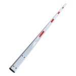 ACCESSPRO XB-ARM-4M – Brazo Recto para Barrera / Aluminio 4 m (13.1 ft) / Bandas Reflectantes Rojas / Sin Iluminación / Exterior