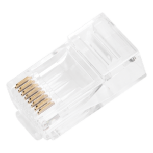 LINKEDPRO BY EPCOM TC-6A – Conector RJ45 / Cat 6A / UTP / 23 AWG / Interior / Paquete 100 pzas