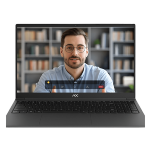AOC AP15 – Laptop Profesional / Intel Alder Lake N97 / 16 GB RAM DDR4 / 512 GB SSD / Wi-Fi 5 / Bluetooth 4.2 / USB-C 3.2 / HDMI / Windows 11