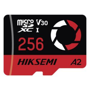 HIKSEMI by HIKVISION HS-TF-E3/256G – Memoria microSDXC / 256 GB / Lectura 180 MB/s / Escritura 150 MB/s / V30 U3 A2 / Resistente a Clima Extremo