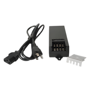 EPCOM POWERLINE PS-12-DC-4C – Fuente de Poder CCTV / 4 Salidas / 11-15 Vcc Ajustable / 5 Amper Inteligente / Entrada 110-240 Vac / Fusible Térmico PTC 6A