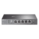 TP-LINK ER605 – Router Gigabit Multi-WAN / 5 Puertos Gigabit / 150,000 Sesiones Concurrentes / 16 Túneles VPN IPsec / USB 2.0 / Controlador SDN Omada