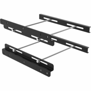 PEERLESS IMAM – Soporte para instalacion en Viga / Montaje Horizontal y Vertical / Capacidad 225 lb (102 kg) / Varillas Roscadas 3/8-16 Galvanizadas / Ajuste Profundidad Viga Hasta 12" (305 mm) / Diseño Resistente a Corrosión