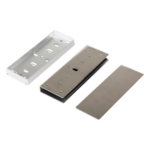 ENFORCER SECOLARM E941S600UQ – Montaje Tipo U para Puerta de Vidrio / Ajustable 9~13 mm / Compatible con Chapa Electromagnética / Instalación Rápida