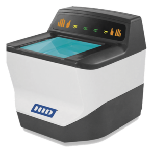 HID 92019511 – Escáner de Huellas Dactilares / 10 Dedos / 500 dpi / IP54 / Huellas Secas o Húmedas / Bandeja 8.13 x 8.38 cm