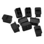 LINKEDPRO BY EPCOM LP-SFP – Protectores Anti-Polvo / Puerto SFP / Silicona / 25 Piezas / Negro