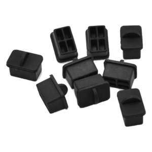 LINKEDPRO BY EPCOM LP-SFP – Protectores Anti-Polvo / Puerto SFP / Silicona / 25 Piezas / Negro