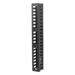 LINKEDPRO BY EPCOM LPVM21U – Organizador de Cable Vertical / 21U / Acero / 260 Cables CAT5E / 225 Cables CAT6 / 50% Espacio Ventilación