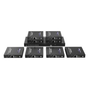 EPCOM TITANIUM TT828 – Kit Divisor y Extensor HDMI / Divide 1 Fuente HDMI a 8 Pantallas / Extiende la señal HDMI hasta 70 m / Resolución 4K @ 60 Hz/ Cat 6/6a/7 / IPCOLOR / CERO LATENCIA / Uso 24/7 / Puerto S/PDIF / EDID / RS232 / Salida Loop / Alimente solo el Tx