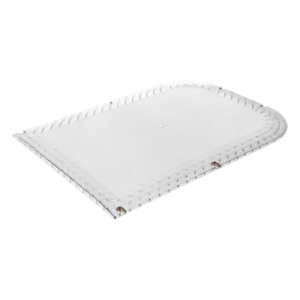 EPCOM INDUSTRIAL SIGNALING Z67-DLW – Domo lateral de reemplazo / Policarbonato transparente / Compatible X67A / Resistente UV e impactos
