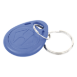 ACCESSPRO ACCESKFBPROX – Llavero de proximidad / 125KHz EM / Formato Wiegand 26 bits / PVC azul / 35x3x6 mm (1.38x0.12x0.24 in)
