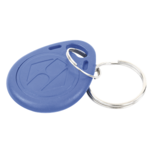 ACCESSPRO ACCESKFBPROX – Llavero de proximidad / 125KHz EM / Formato Wiegand 26 bits / PVC azul / 35x3x6 mm (1.38x0.12x0.24 in)