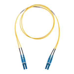 PANDUIT F92ELLNLNSNM002 – Jumper de Fibra Óptica / Monomodo OS2 9/125 / LC-LC Dúplex / LSZH / 2 m (6.56 ft) / Amarillo