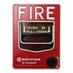 NOTIFIER NBG-12LX – Estación Manual de Alarma Direccionable / Doble Acción / LED Bicolor / Terminales 12 AWG / UL 38 / ADA