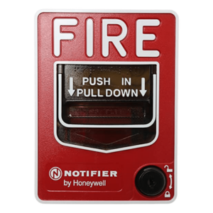 NOTIFIER NBG-12LX – Estación Manual de Alarma Direccionable / Doble Acción / LED Bicolor / Terminales 12 AWG / UL 38 / ADA