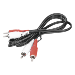 EPCOM TITANIUM TT2RCA1M – Cable RCA Macho a Macho / 1 m (3.28 ft) / Audio y Video HD / Conectores Codificados por Color / Baja Pérdida de Señal